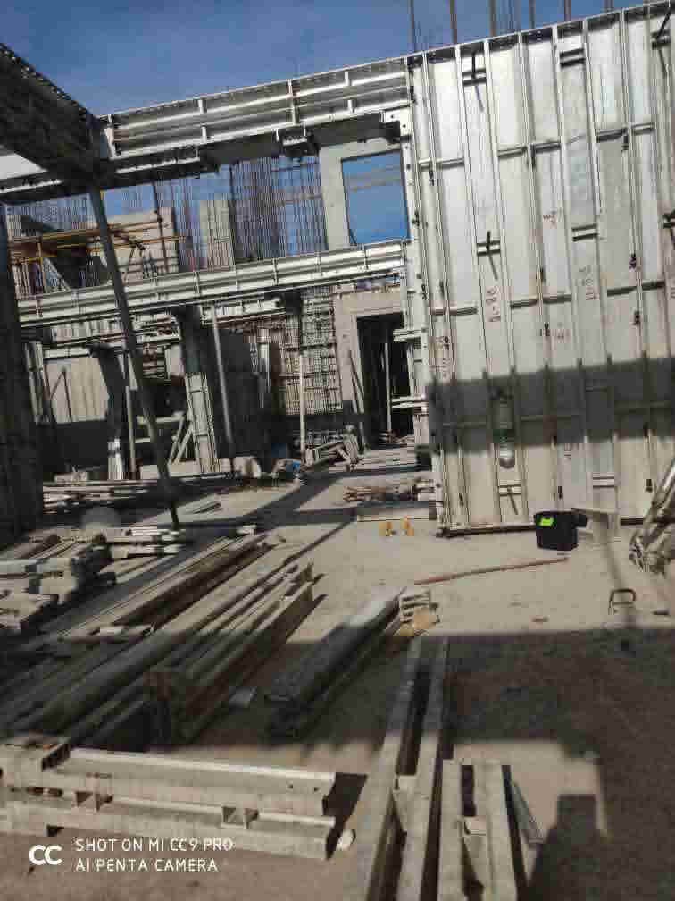 Reusable Aluminum Concrete Casting Square Tunnel Formwork System