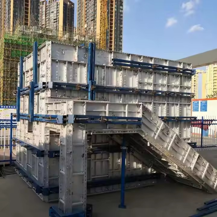 Standard Aluminum Formwork Panels Aluminium Formwork Frame Recycling Modular Concrete Form Work Manufacture For Construction